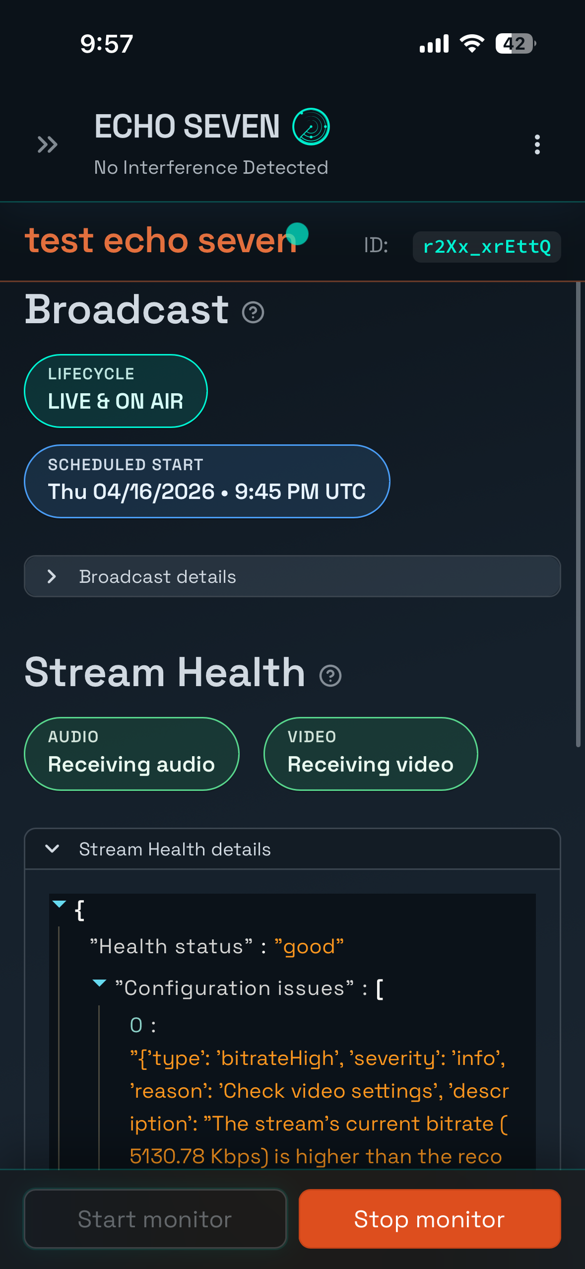 LIVE & ON AIR